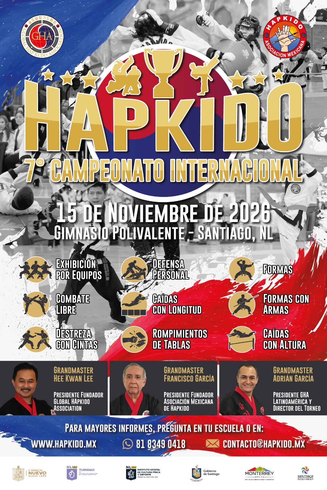 Poster — 7° CAMPEONATO INTERNACIONAL HAPKIDO