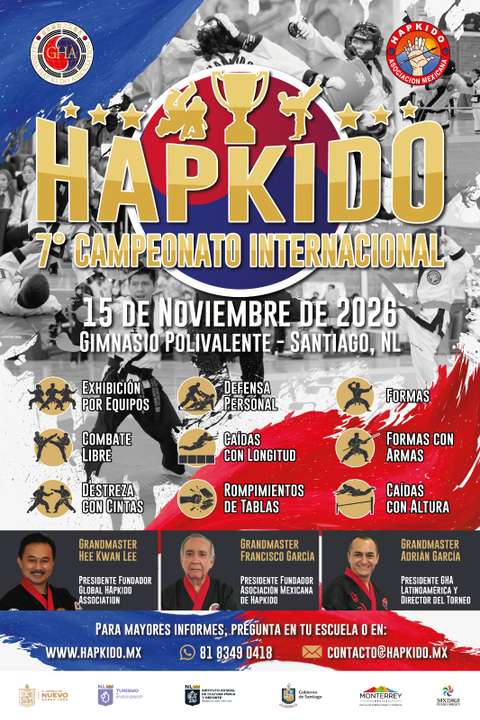 Poster — 7° CAMPEONATO INTERNACIONAL HAPKIDO